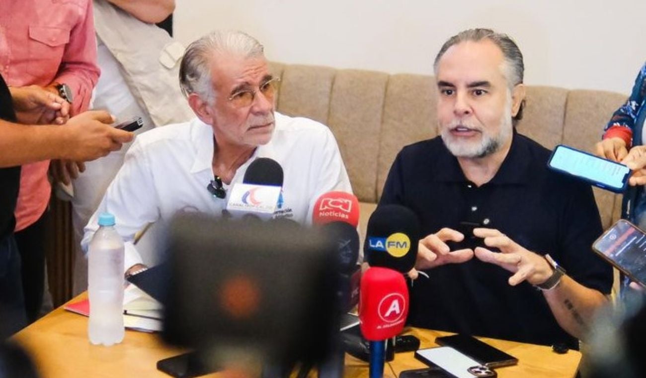 Armando Benedetti, ministro del Interior | Eduardo Verano, gobernador del Atlántico | Barranquilla | Julio 2025